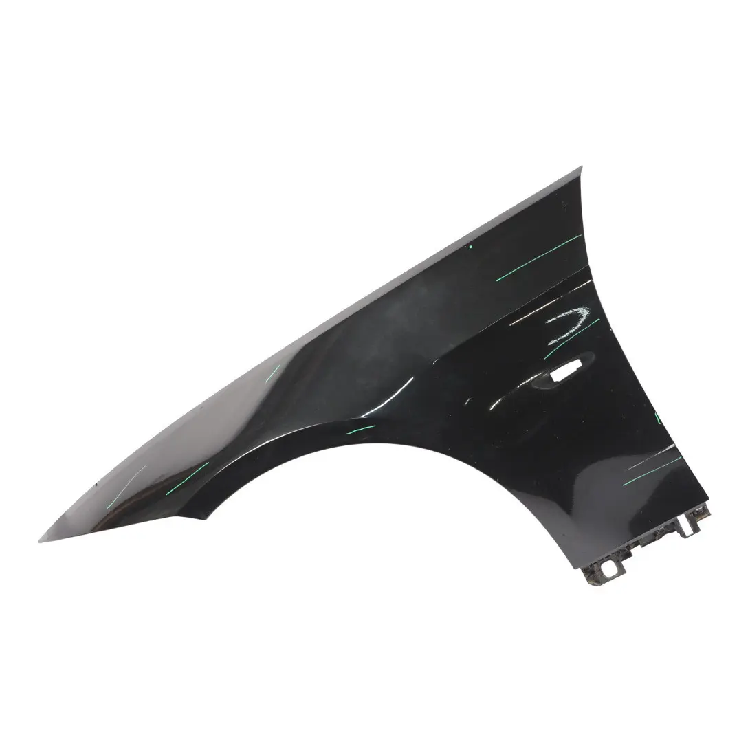BMW E92 E93 Side Panel Fender Wing Front Left N/S Black Sapphire Metallic - 475