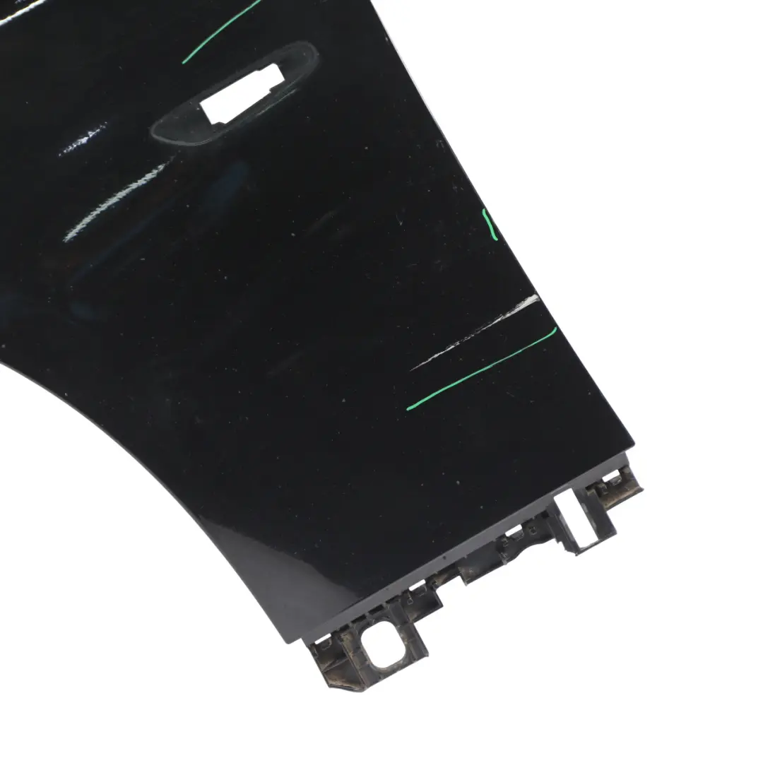 BMW E92 E93 Side Panel Fender Wing Front Left N/S Black Sapphire Metallic - 475 - SKU 7168987-BS - Part number 7168987