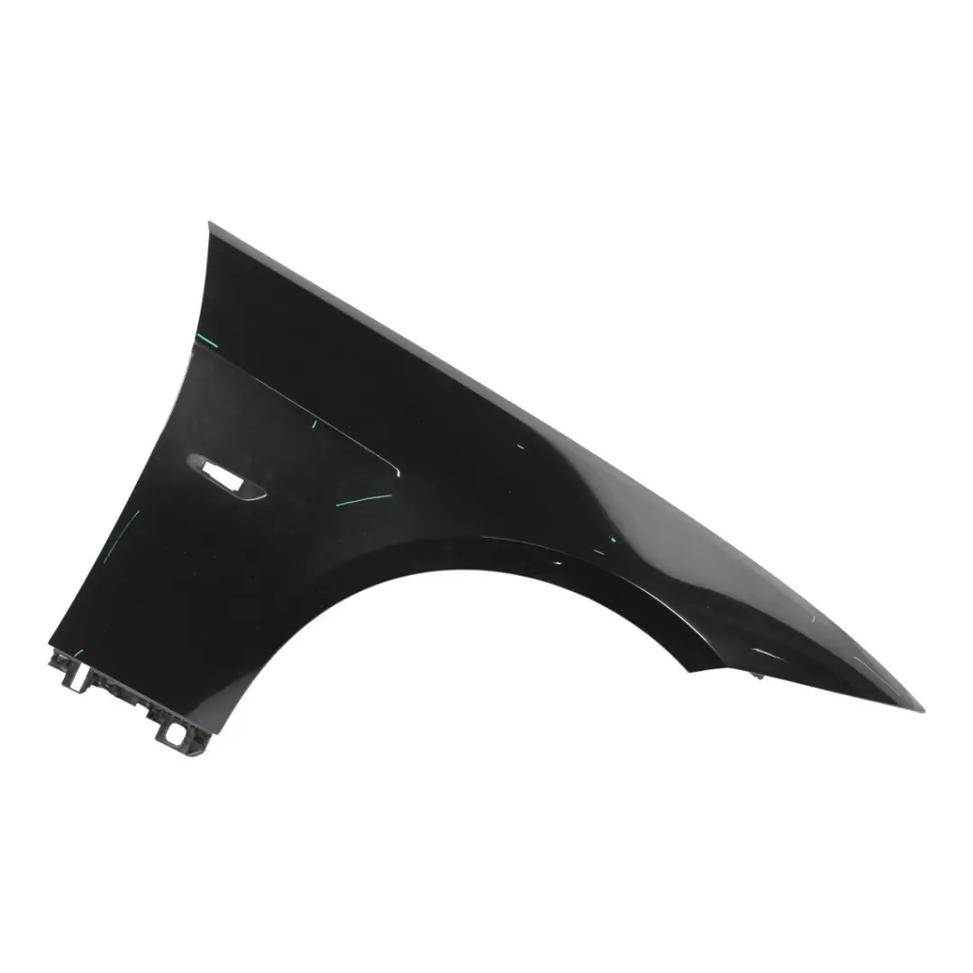 BMW E92 E93 Side Panel Fender Wing Front Right O/S Black Sapphire Metallic - 475 - SKU 7168988-BS - Part number 7168988