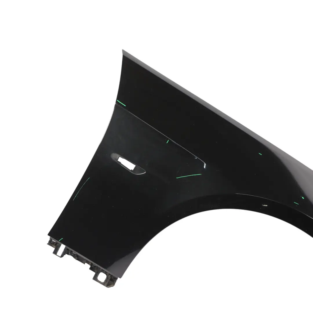 BMW E92 E93 Side Panel Fender Wing Front Right O/S Black Sapphire Metallic - 475 - SKU 7168988-BS - Part number 7168988