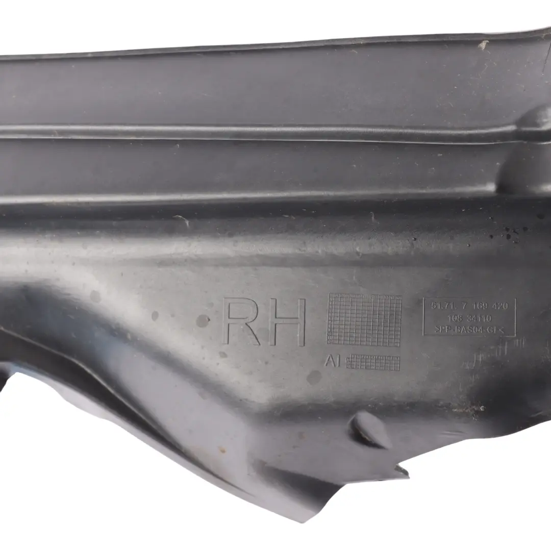 Trennwand Motorraum Oben Rechts für BMW X5 X6 E70 E71 mit Teilenummer 7169420 BMW X5 X6 E70 E71 Trennwand Motorraum Oben Rechts - SKU 7169420-1 - Teilenummer 7169420