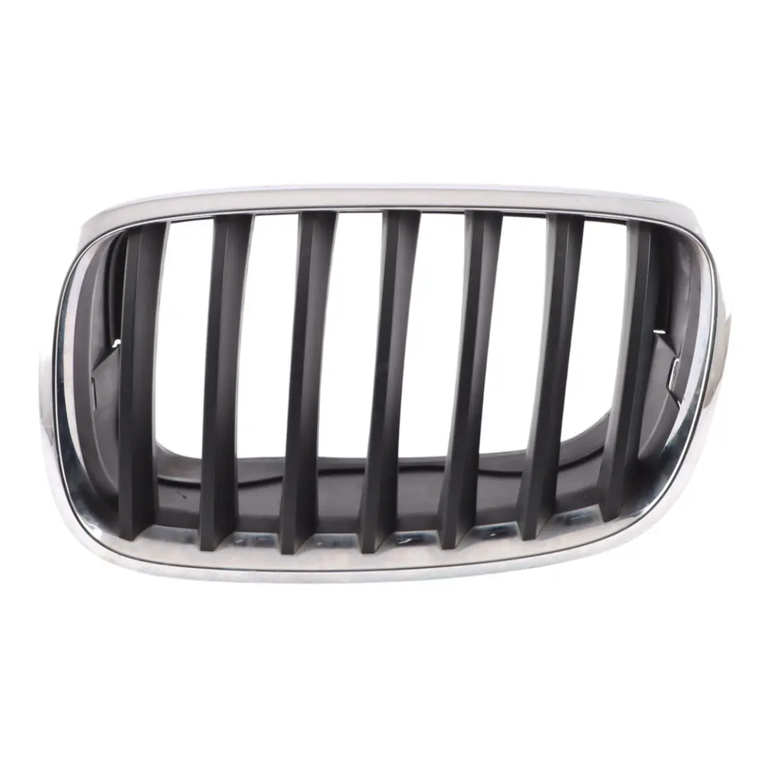  Grille BMW X6 E71 Front Bumper Grille Front Left Kidney Silver Black - SKU 7171395 - Part number 7171395