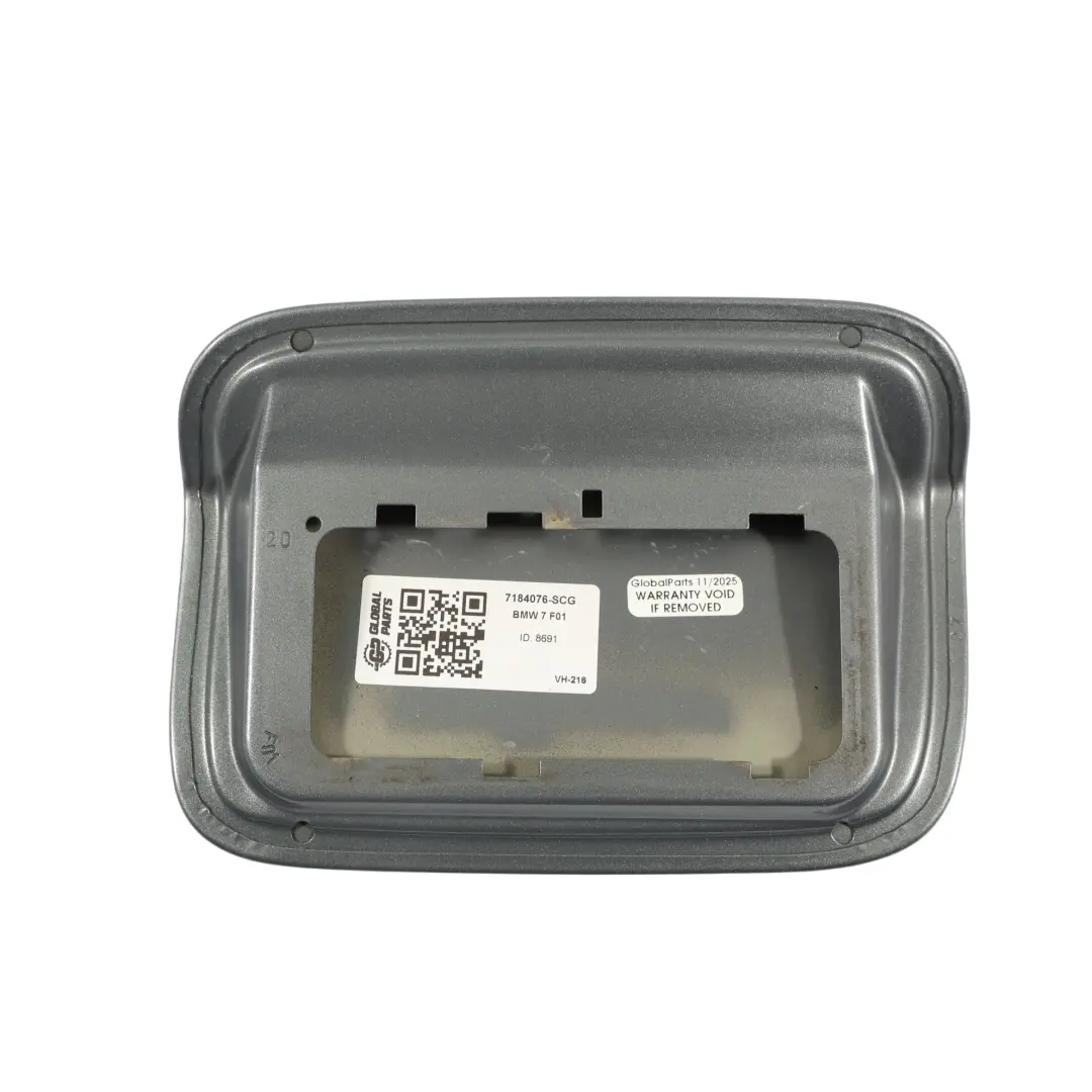 Tapa Depósito Combustible Mineralweiss Spacegrau - A52 para BMW F01 con número de pieza 7184076 BMW F01 Tapa Depósito Combustible Mineralweiss Spacegrau - A52 - SKU 7184076-SCG - Número de pieza 7184076