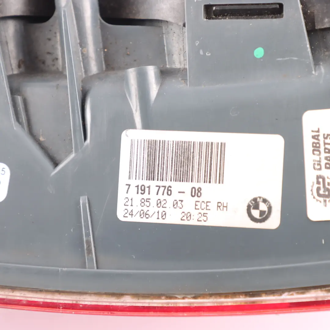 Rück licht leuchte Rechts Seitenwand für BMW Z4 E89 mit Teilenummer 7191776 BMW Z4 E89 Rück licht leuchte Rechts Seitenwand - SKU 7191776-1 - Teilenummer 7191776