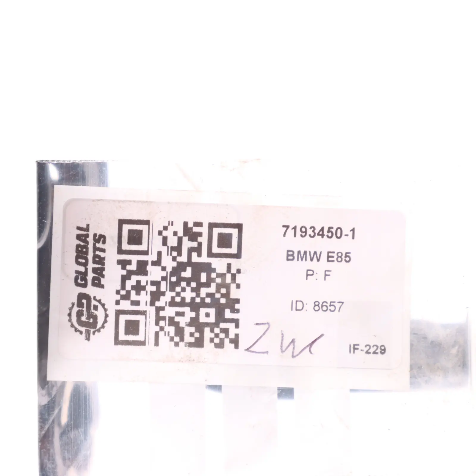 BMW Z4 E85 Techo Blando Plegable Marco Derecho Bisagra Hidráulica 7193450