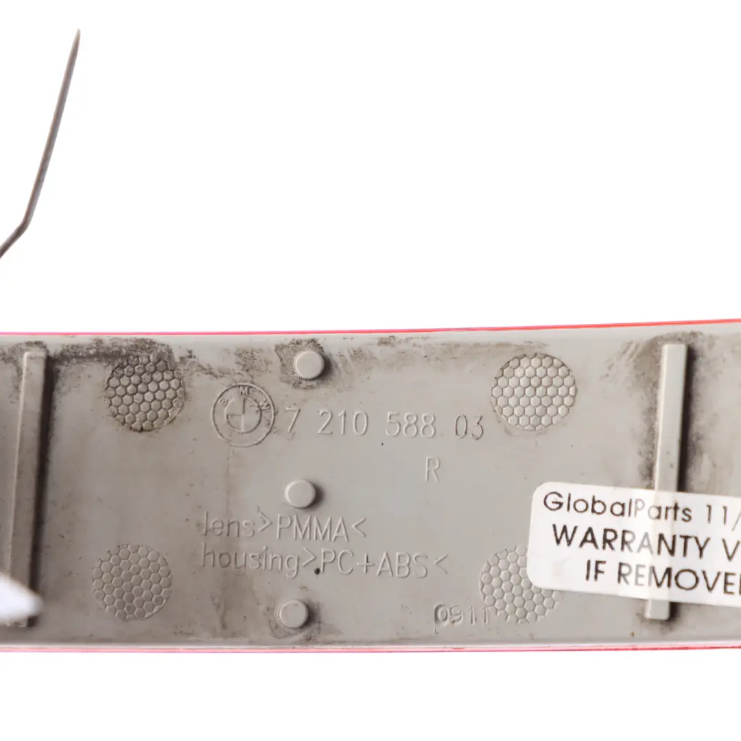 Bumper Light Reflector Right O/S to BMW F06 F12 F13 Rear with Part number 7210588 BMW F06 F12 F13 Rear Bumper Light Reflector Right O/S - SKU 7210588 - Part number 7210588