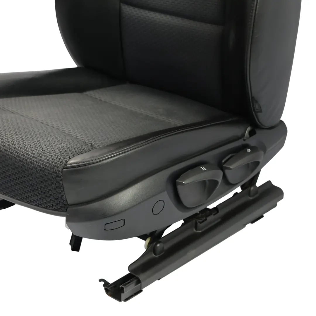 Front Seat Cloth Leather Impuls Anthracite Left N/S to BMW E90 E91 LCI with Part number 7212161 BMW E90 E91 LCI Front Seat Cloth Leather Impuls Anthracite Left N/S - SKU 7212161-1 - Part number 7212161