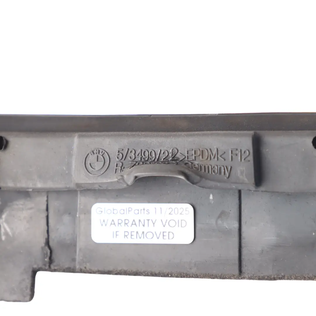 BMW F12 Window Channel Cover Trim Panel Inner Right O/S - SKU 7221304 - Part number 7221304