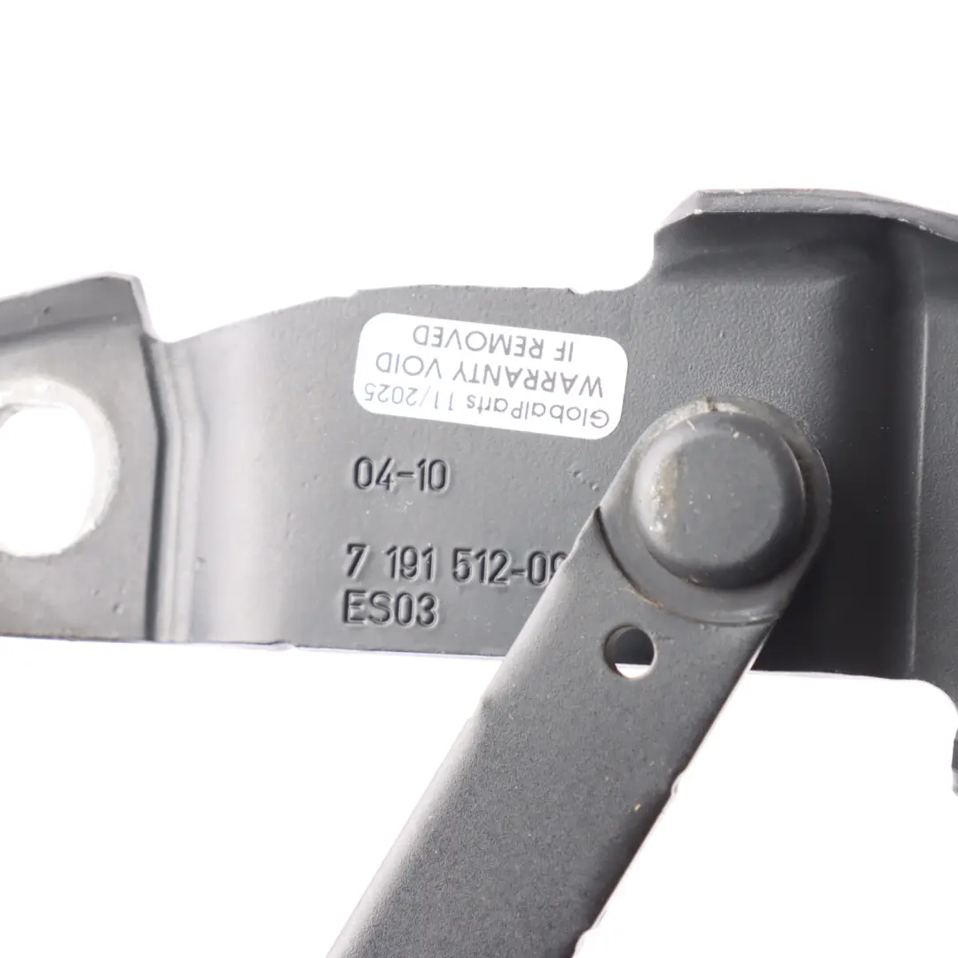 Hood Bonnet Hinge Right O/S Black Sapphire Metallic 475 7191512 to BMW E89 Engine with Part number 7225128 BMW E89 Engine Hood Bonnet Hinge Right O/S Black Sapphire Metallic 475 7191512 - SKU 7225128-BS - Part number 7225128