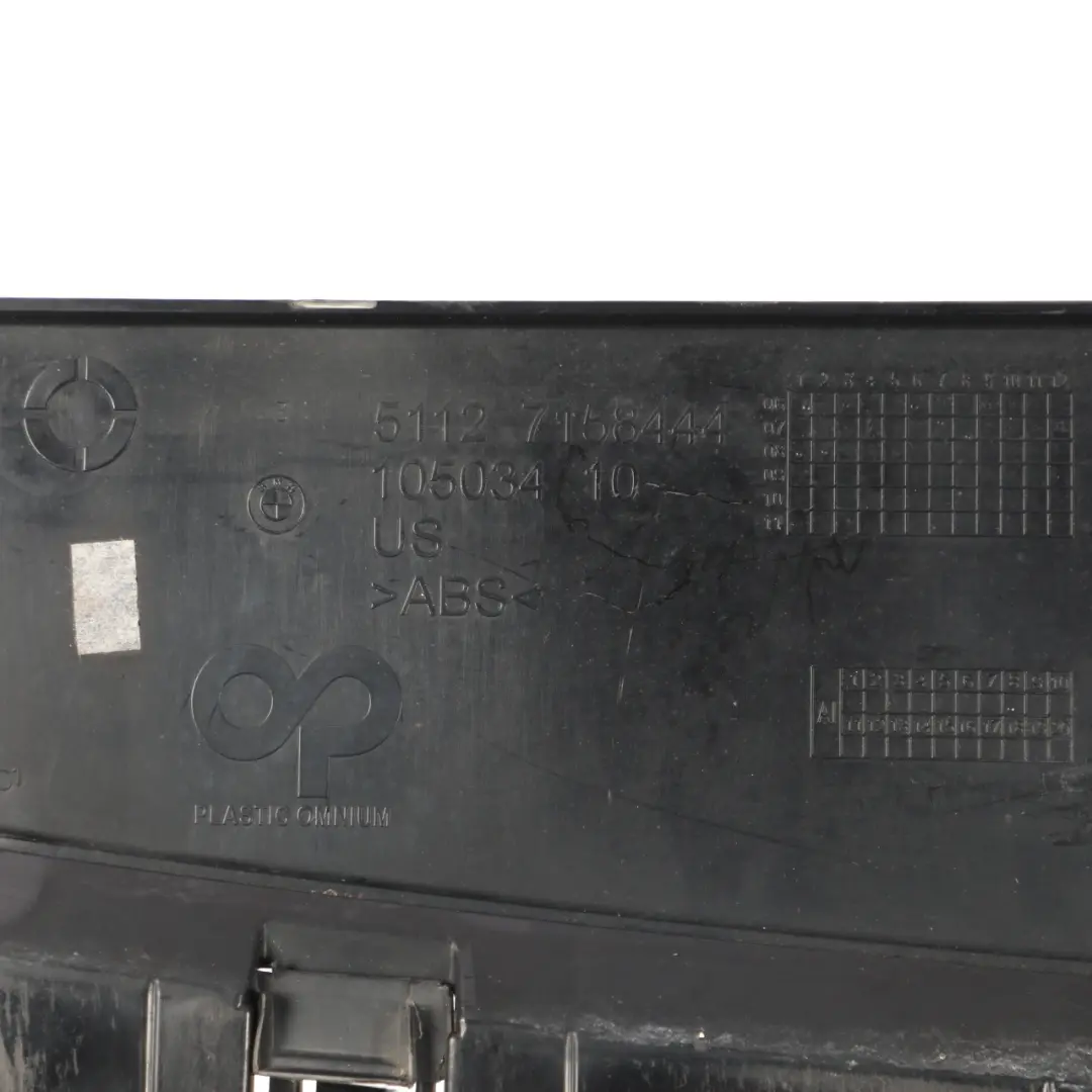 BMW X5 E70 E70 LCI Centre Guide Rear Bumper Mount Support Bracket - SKU 7226939-3 - Part number 7226939