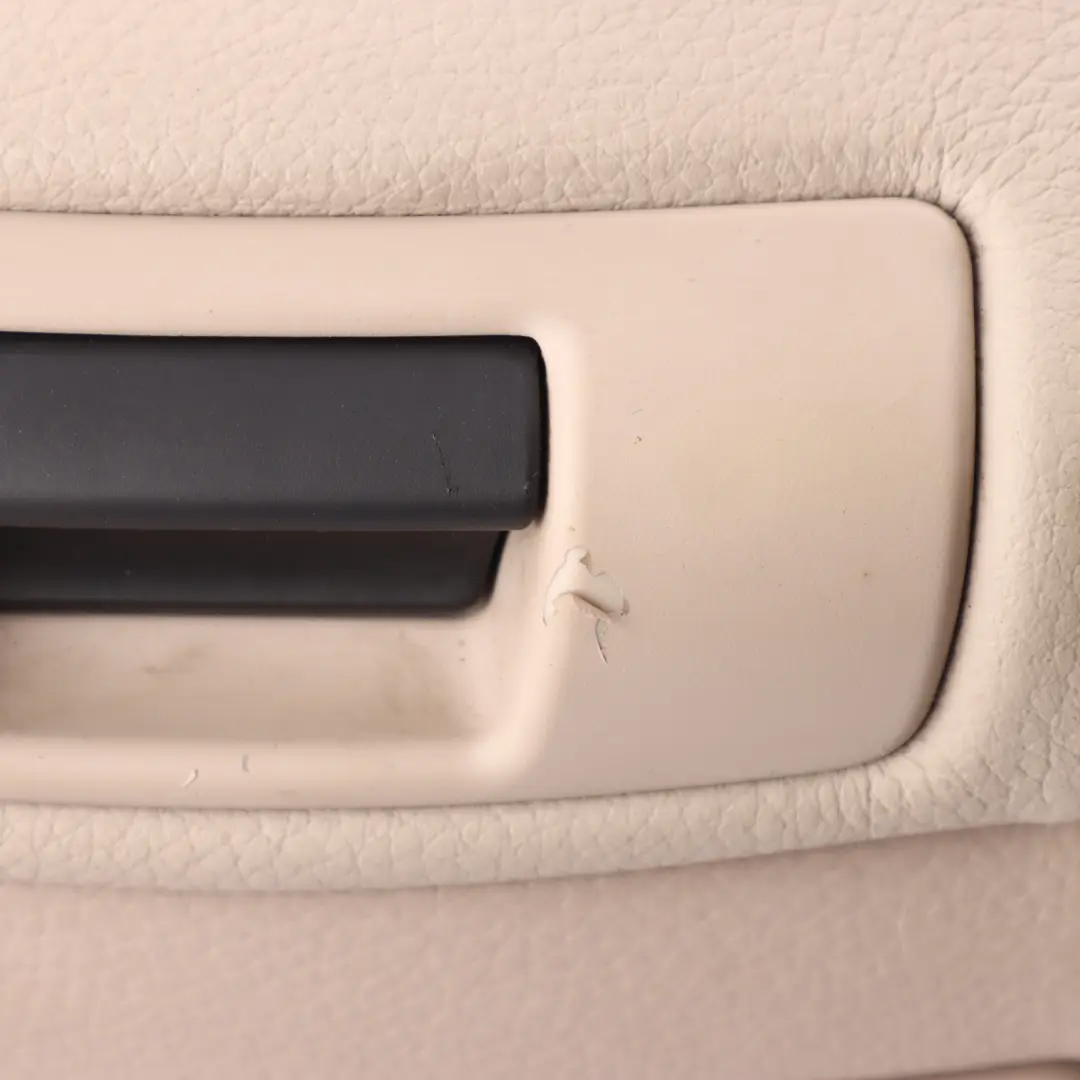 Bench Backrest Armrest Dakota Oyster Leather to BMW F01 F02 F03 Rear Seat with Part number 7229380 BMW F01 F02 F03 Rear Seat Bench Backrest Armrest Dakota Oyster Leather - SKU 7229380 - Part number 7229380