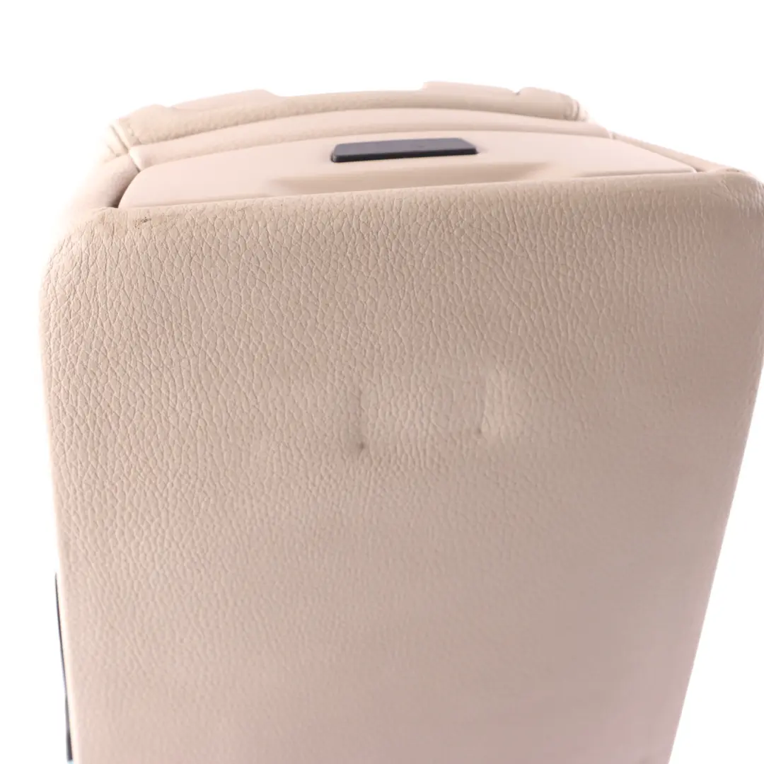 BMW F01 F02 F03 Rear Seat Bench Backrest Armrest Dakota Oyster Leather - SKU 7229380 - Part number 7229380