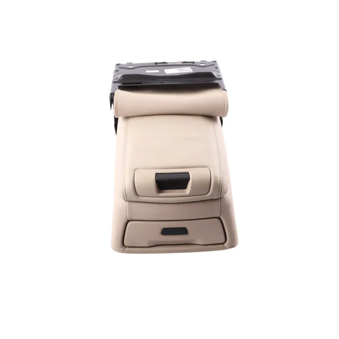 BMW F01 F02 F03 Rear Seat Bench Backrest Armrest Dakota Oyster Leather - SKU 7229380 - Part number 7229380