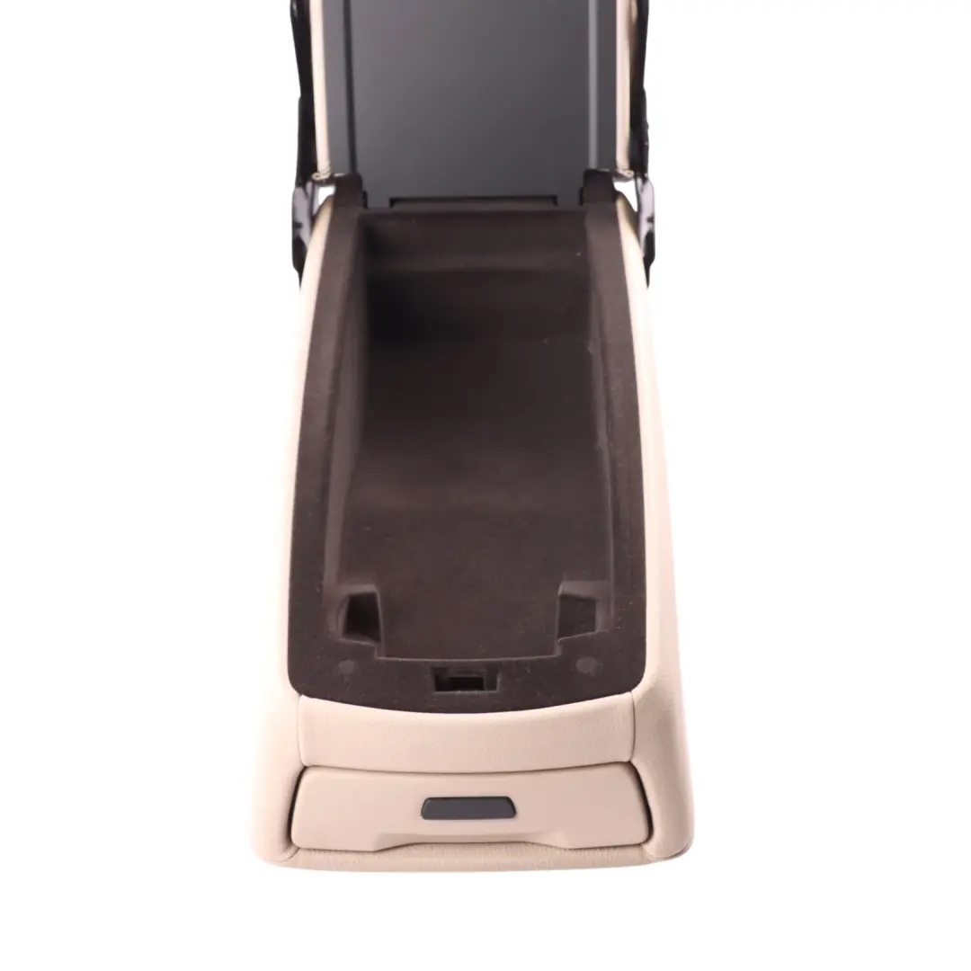 Bench Backrest Armrest Dakota Oyster Leather to BMW F01 F02 F03 Rear Seat with Part number 7229380 BMW F01 F02 F03 Rear Seat Bench Backrest Armrest Dakota Oyster Leather - SKU 7229380 - Part number 7229380