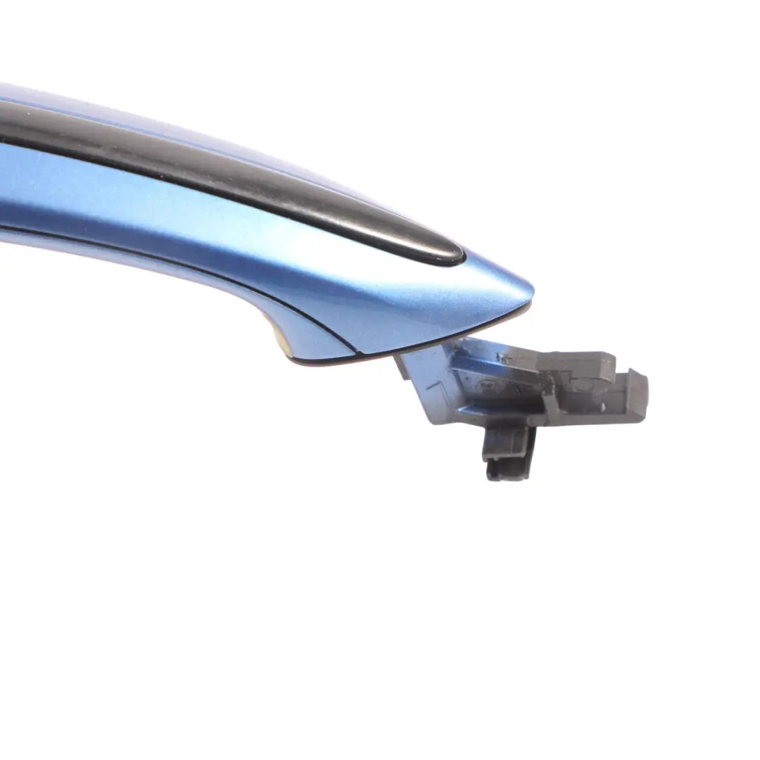 BMW F07 F10 F11 F12 Klamka Drzwi Lewy Tył Niebieska Monte Carlo - B05 - SKU 7231929-MCB - Numer Części 7231929