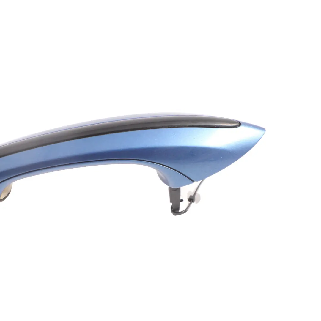BMW F10 F11 Door Handle Outside Grab Front Rear Right O/S Monte Carlo Blue - B05 - SKU 7231930-MCB - Part number 7231930