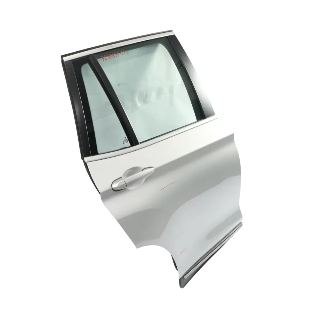 Arrière Droite Titansilber Silver Metallic - 354 pour BMW X3 F25 Porte à propos du numéro de pièce 7238696 BMW X3 F25 Porte Arrière Droite Titansilber Silver Metallic - 354 - SKU 7238696-TS1 - Numéro de pièce 7238696