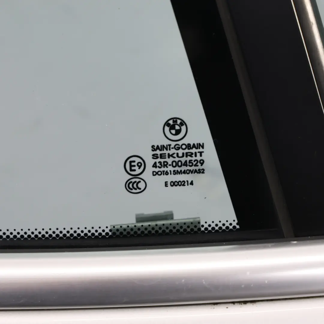 Door Rear Right O/S Titansilber Silver Metallic - 354 to BMW X3 F25 with Part number 7238696 BMW X3 F25 Door Rear Right O/S Titansilber Silver Metallic - 354 - SKU 7238696-TS1 - Part number 7238696