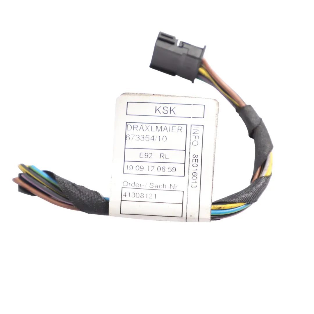 BMW E92 LCI, Wiązka Przewodów Lampy Tylnej Tył - SKU 7251957-2 - Numer Części 7251957