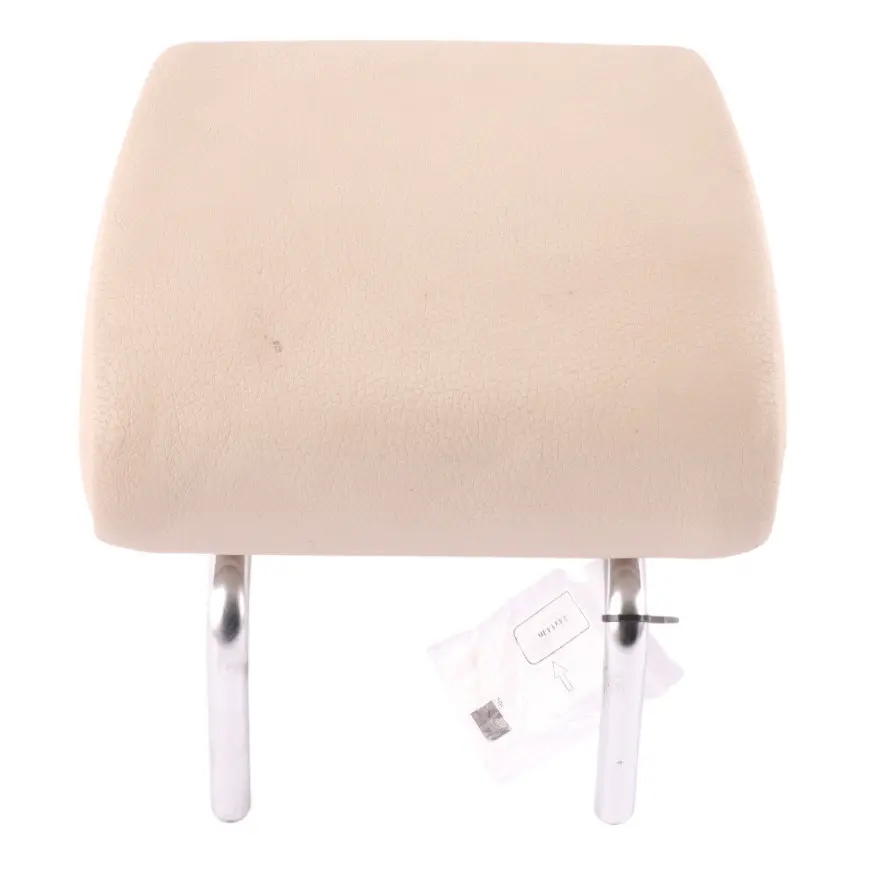 Headrest Rear Middle Centre Basic Leather Oyster to BMW F01 F02 F03 Seat with Part number 7254645 BMW F01 F02 F03 Seat Headrest Rear Middle Centre Basic Leather Oyster - SKU 7254645 - Part number 7254645