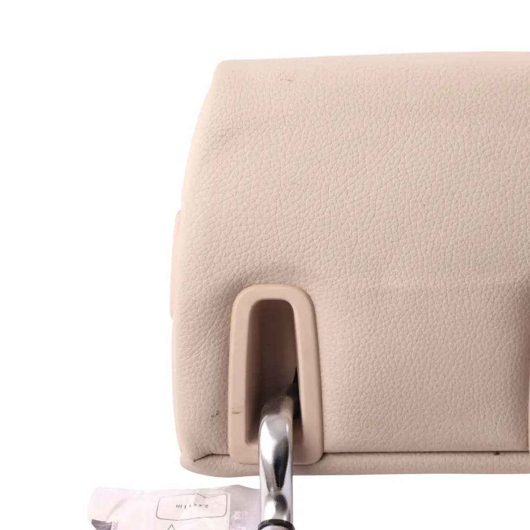 Headrest Rear Middle Centre Basic Leather Oyster to BMW F01 F02 F03 Seat with Part number 7254645 BMW F01 F02 F03 Seat Headrest Rear Middle Centre Basic Leather Oyster - SKU 7254645 - Part number 7254645