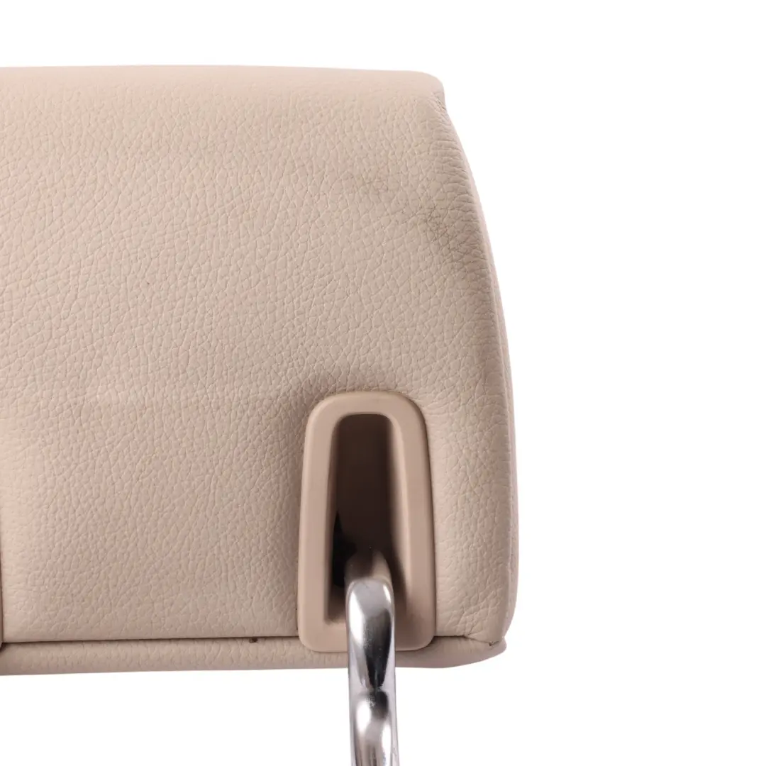BMW F01 F02 F03 Seat Headrest Rear Middle Centre Basic Leather Oyster - SKU 7254645 - Part number 7254645