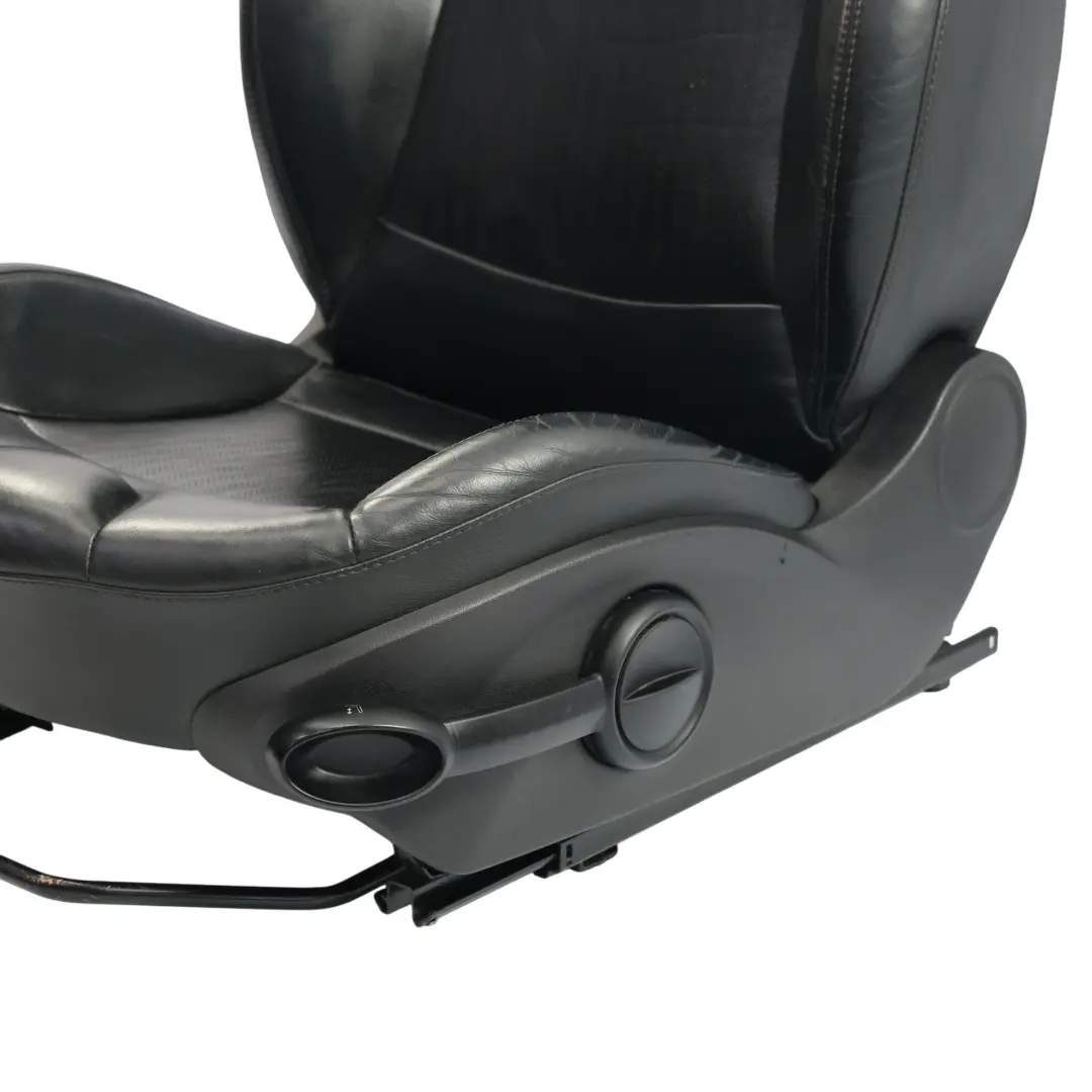 Mini Cooper R55 R56 R57 Fotel Sport Lewy Przód Czarna Skóra Grzany - SKU 7255519-4 - Numer Części 7255519
