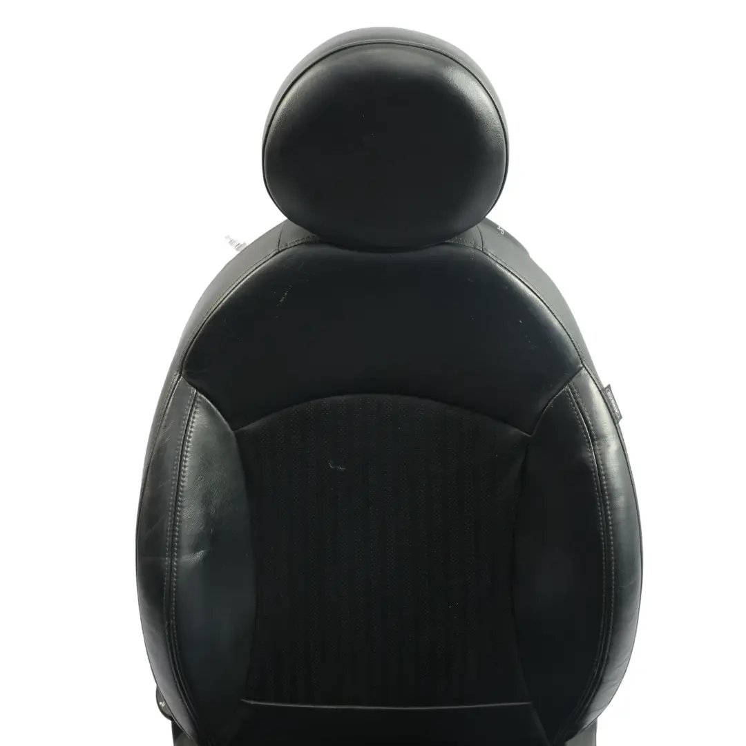Fotel Sport Lewy Przód Czarna Skóra Grzany do Mini Cooper R55 R56 R57 o numerze 7255519 Mini Cooper R55 R56 R57 Fotel Sport Lewy Przód Czarna Skóra Grzany - SKU 7255519-4 - Numer Części 7255519