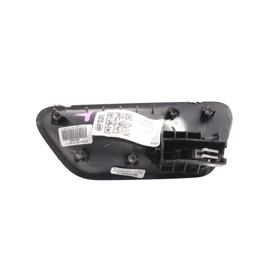 BMW F30 F31 Klamka Drzwi Tylnych Tył Lewa Lewo - SKU 7260089 - Numer Części 7260089