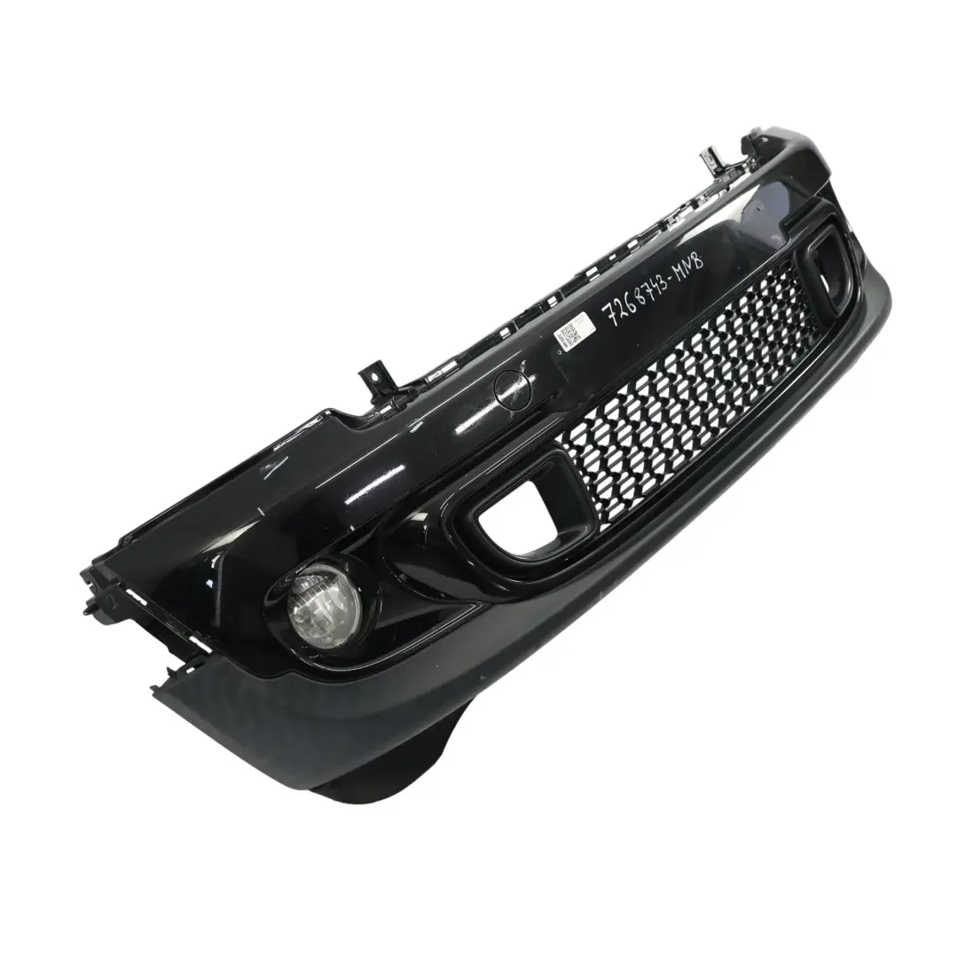 Mini Cooper S R55 R56 R57 LCI R58 Stossfänger Vorn Midnight Black Schwarz - A94 - SKU 7268743-MNB - Teilenummer 7268743