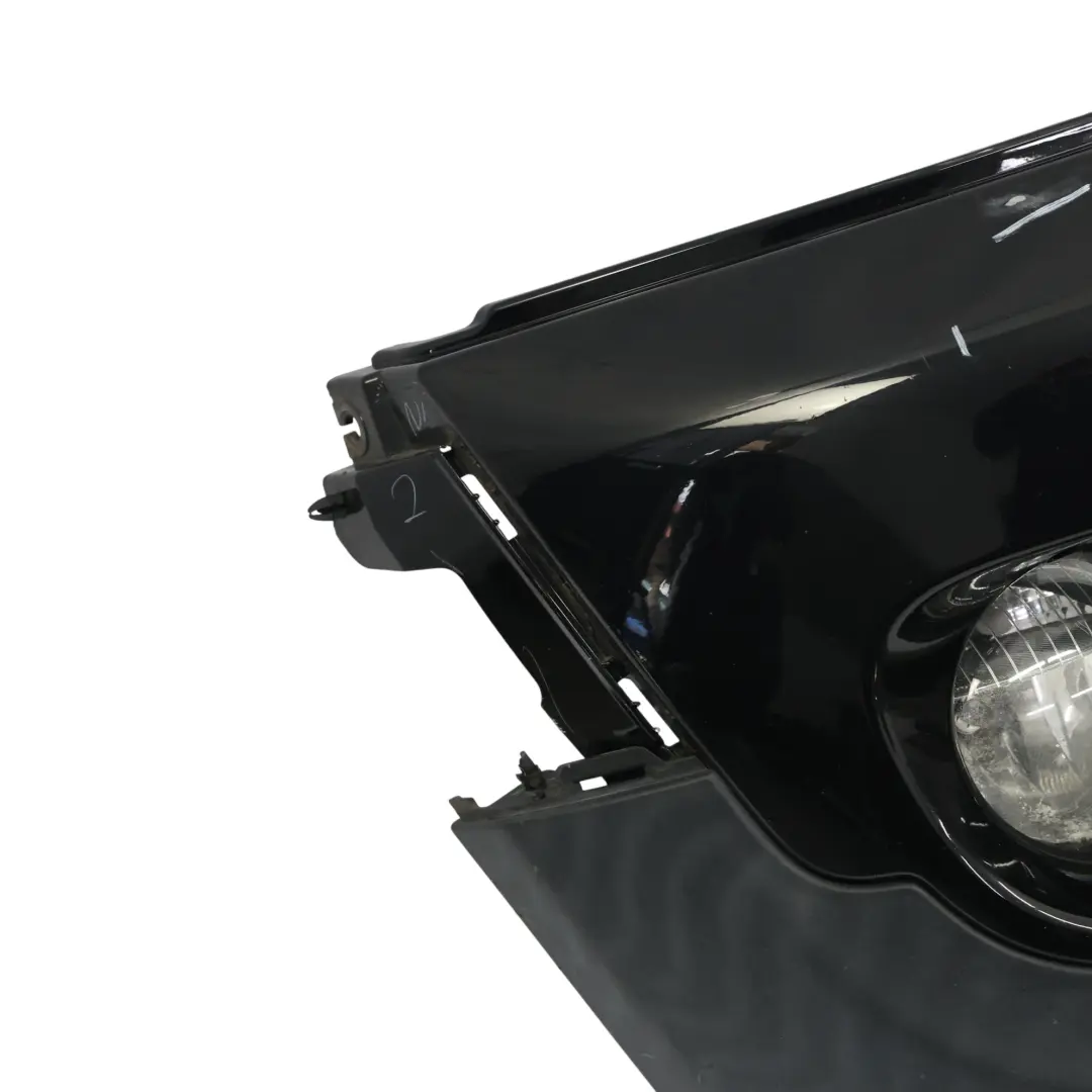 Mini Cooper S R55 R56 LCI Rivestimento Paraurti Anteriore Midnight Black - A94 - SKU 7268743-MNB - Numero di parte 7268743