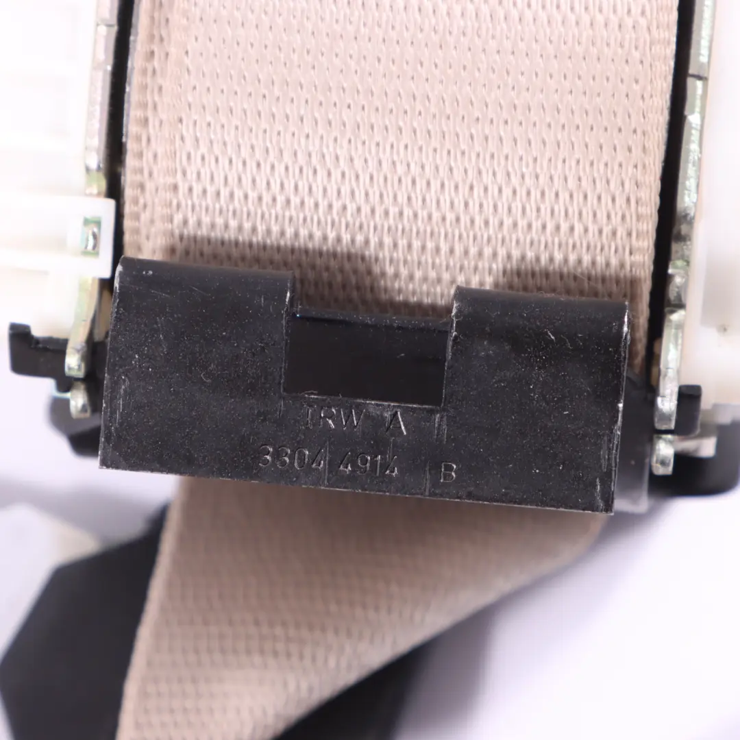 BMW F01 F02 F04 Rear Seat Centre Upper Belt Oyster - SKU 7269502 - Part number 7269502