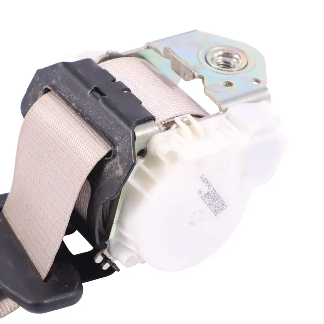 Centre Upper Belt Oyster to BMW F01 F02 F04 Rear Seat with Part number 7269502 BMW F01 F02 F04 Rear Seat Centre Upper Belt Oyster - SKU 7269502 - Part number 7269502