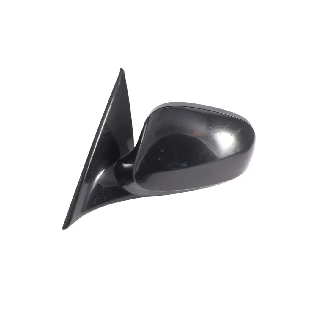 BMW E92 E93 Auto Dip Power Fold Left Wing Mirror N/S Black Sapphire Metallic-475 - SKU RHD-7282633-BS - Part number 7282633