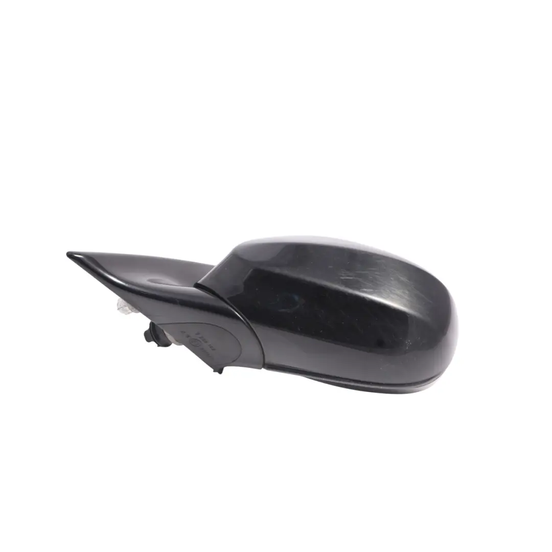BMW E92 E93 Auto Dip Power Fold Left Wing Mirror N/S Black Sapphire Metallic-475 - SKU RHD-7282633-BS - Part number 7282633