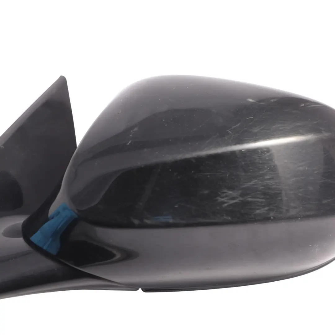 BMW E92 E93 Auto Dip Power Fold Left Wing Mirror N/S Black Sapphire Metallic-475 - SKU RHD-7282633-BS - Part number 7282633