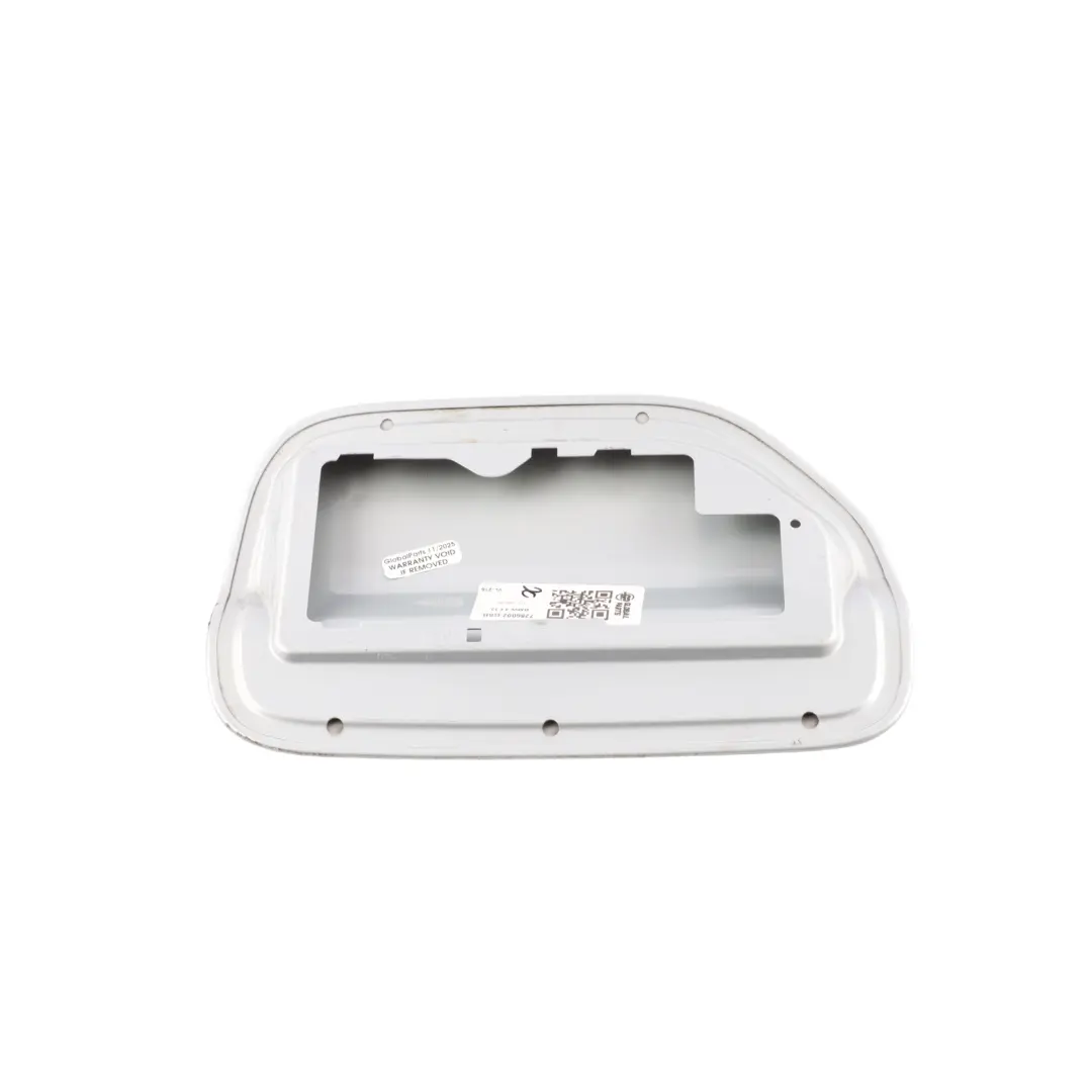 Filler Fill-in Flap Cover Cap Glacier Silber - A83 to BMW F33 F33 LCI Fuel with Part number 7286002 BMW F33 F33 LCI Fuel Filler Fill-in Flap Cover Cap Glacier Silber - A83 - SKU 7286002-GSB - Part number 7286002