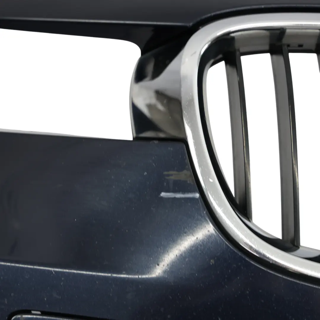 Front Bumper Complete Trim Panel Imperial Blue Metallic - A89 to BMW F30 F31 with Part number 7292991 BMW F30 F31 Front Bumper Complete Trim Panel Imperial Blue Metallic - A89 - SKU 7292991-IBB - Part number 7292991