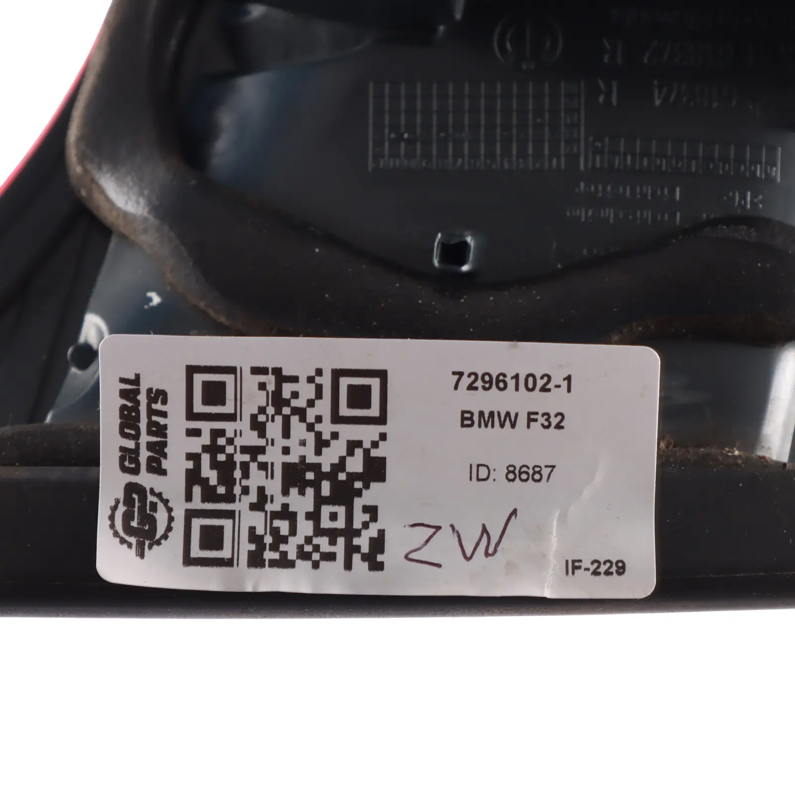 Taillight BMW F32 F33 F36 Rear Right O/S Boot Trunk Lid Lamp Light 7296102