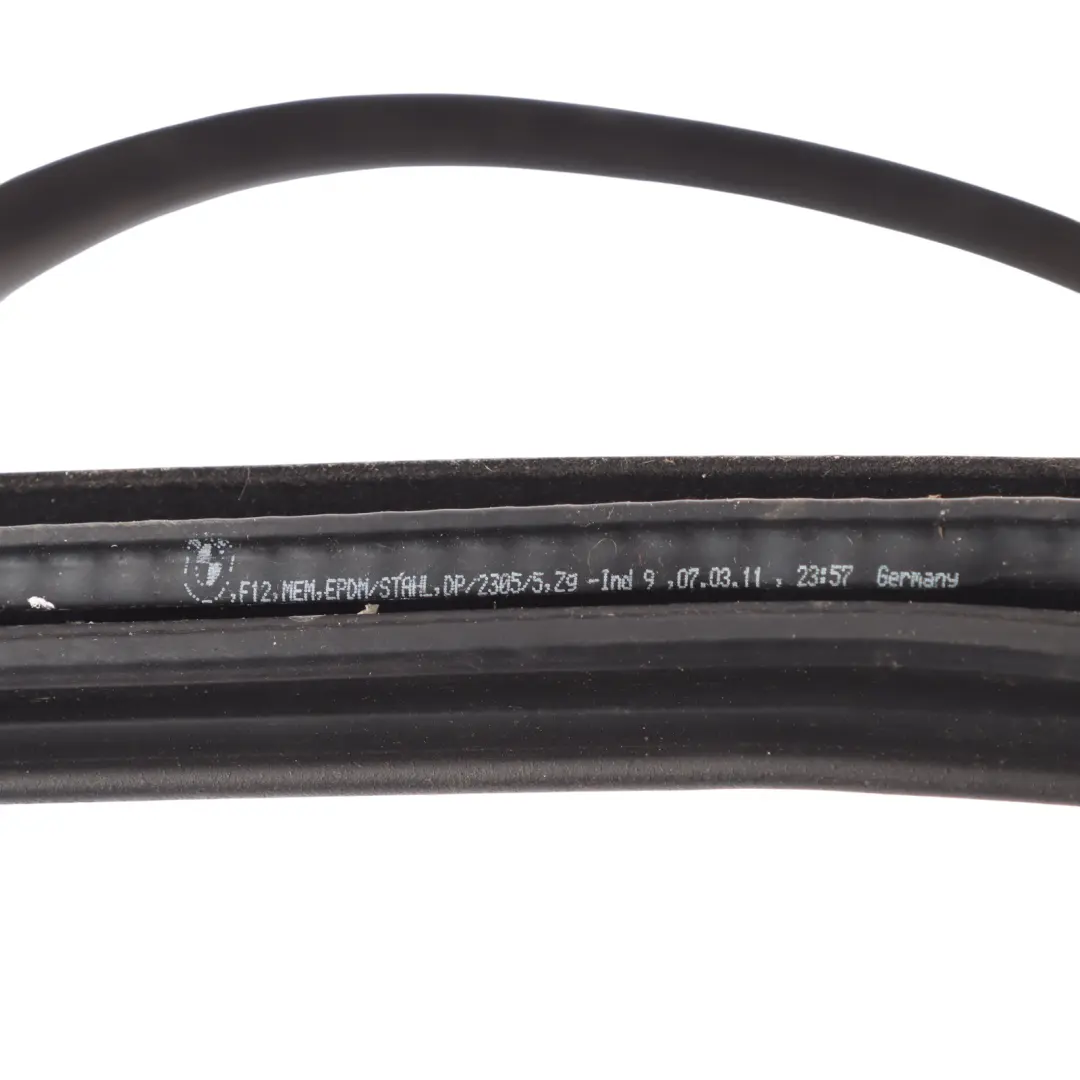 BMW F12 F13 Porta Esterna Weatherstrip Anteriore Sinistro Striscia Cover - SKU 7301293 - Numero di parte 7301293