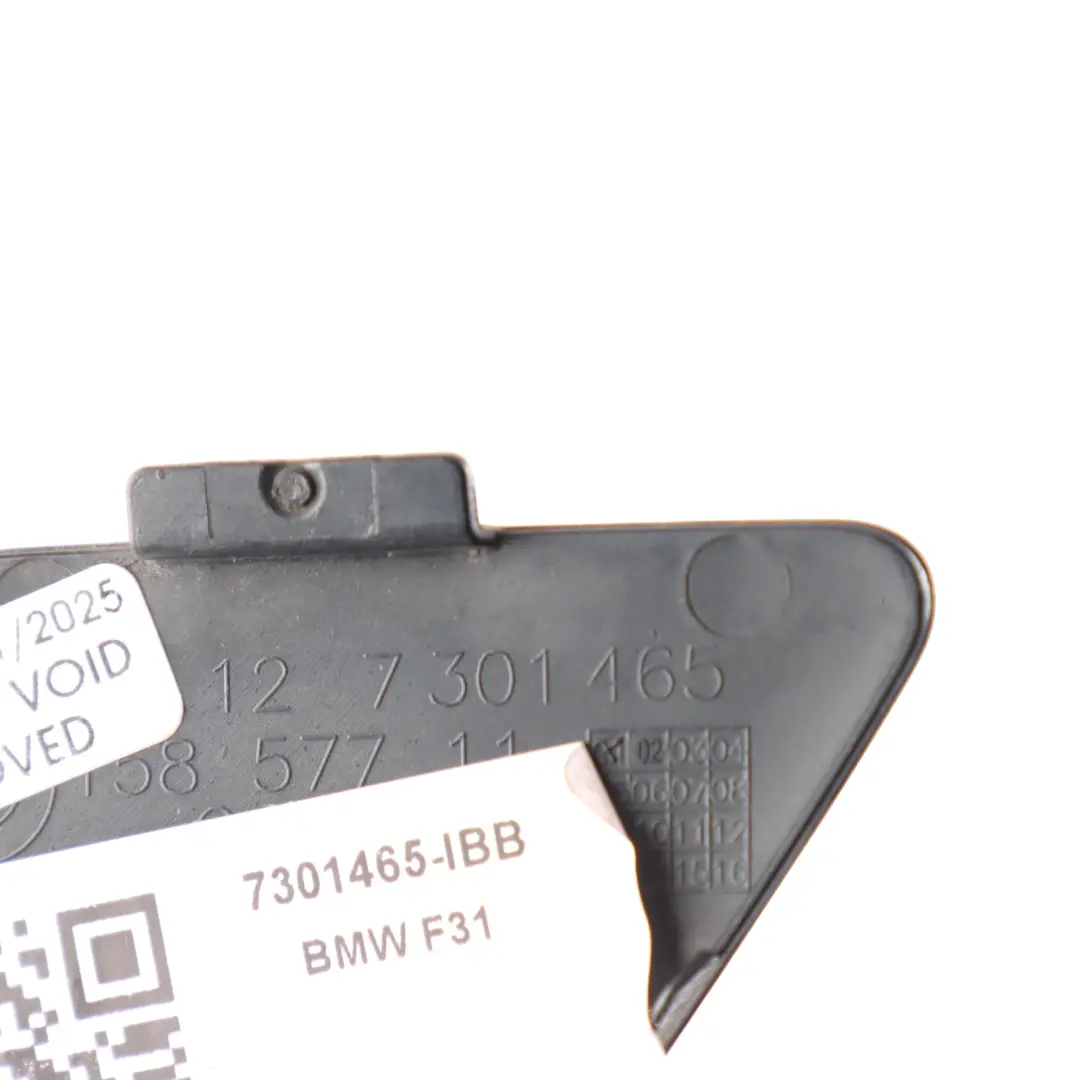 BMW F31 Rear Bumper Tow Eye Trim Cover Flap Panel Imperial Blue Metallic - SKU 7301465-IBB - Part number 7301465