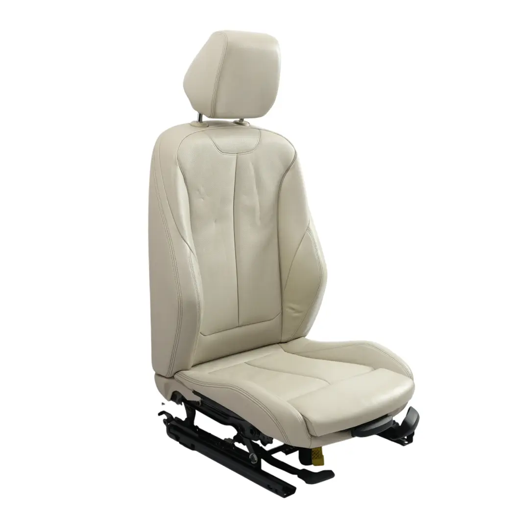 BMW F31 F36 Asiento Delantero Deportivo Calefactable De Cuero Oyster Izquierdo - SKU 7303737-1 - Número de pieza 7303737