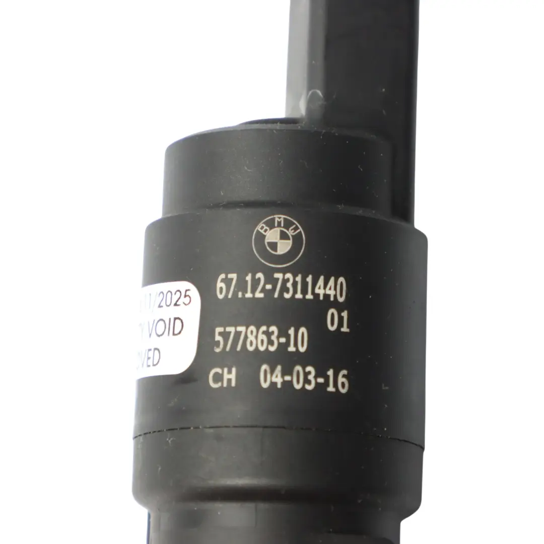 BMW X6 F16 F86 Scheibenwaschanlage Pumpe Frontscheibe Reinigung - SKU 7311440 - Teilenummer 7311440