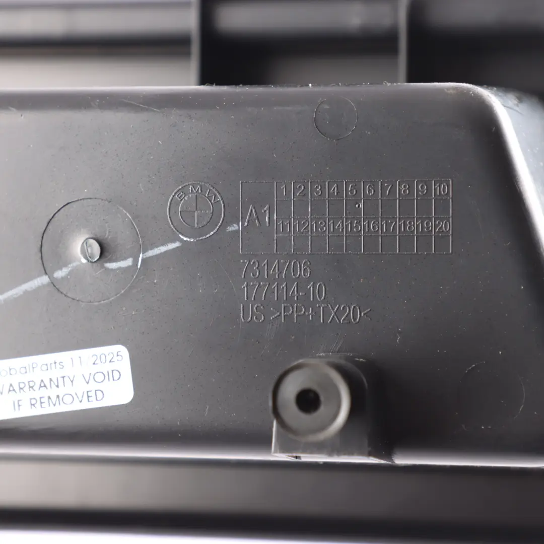 BMW X6 F16 Storage Compartment Trunk Boot Floor Storage Shell Box Black - SKU 7314706 - Part number 7314706