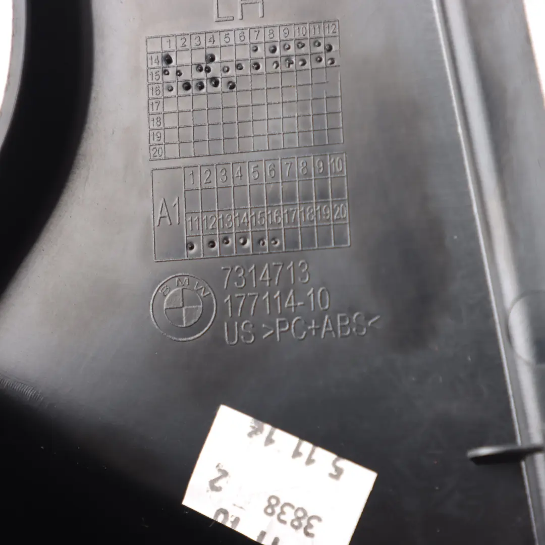 Interior Boot Trunk Trim Cover Upper Rear Left N/S 7314713 to BMW X6 F16 F86 with Part number 7369413 BMW X6 F16 F86 Interior Boot Trunk Trim Cover Upper Rear Left N/S 7314713 - SKU 7369413 - Part number 7369413