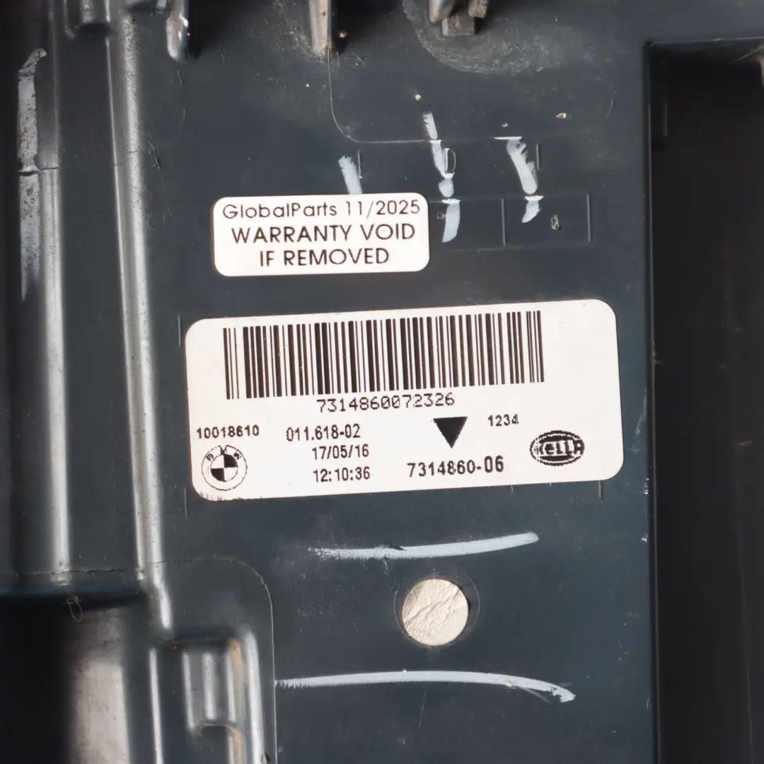 Outer Lamp Light In Side Panel Right O/S to BMW X6 F16 Rear with Part number 7314860 BMW X6 F16 Rear Outer Lamp Light In Side Panel Right O/S - SKU 7314860 - Part number 7314860