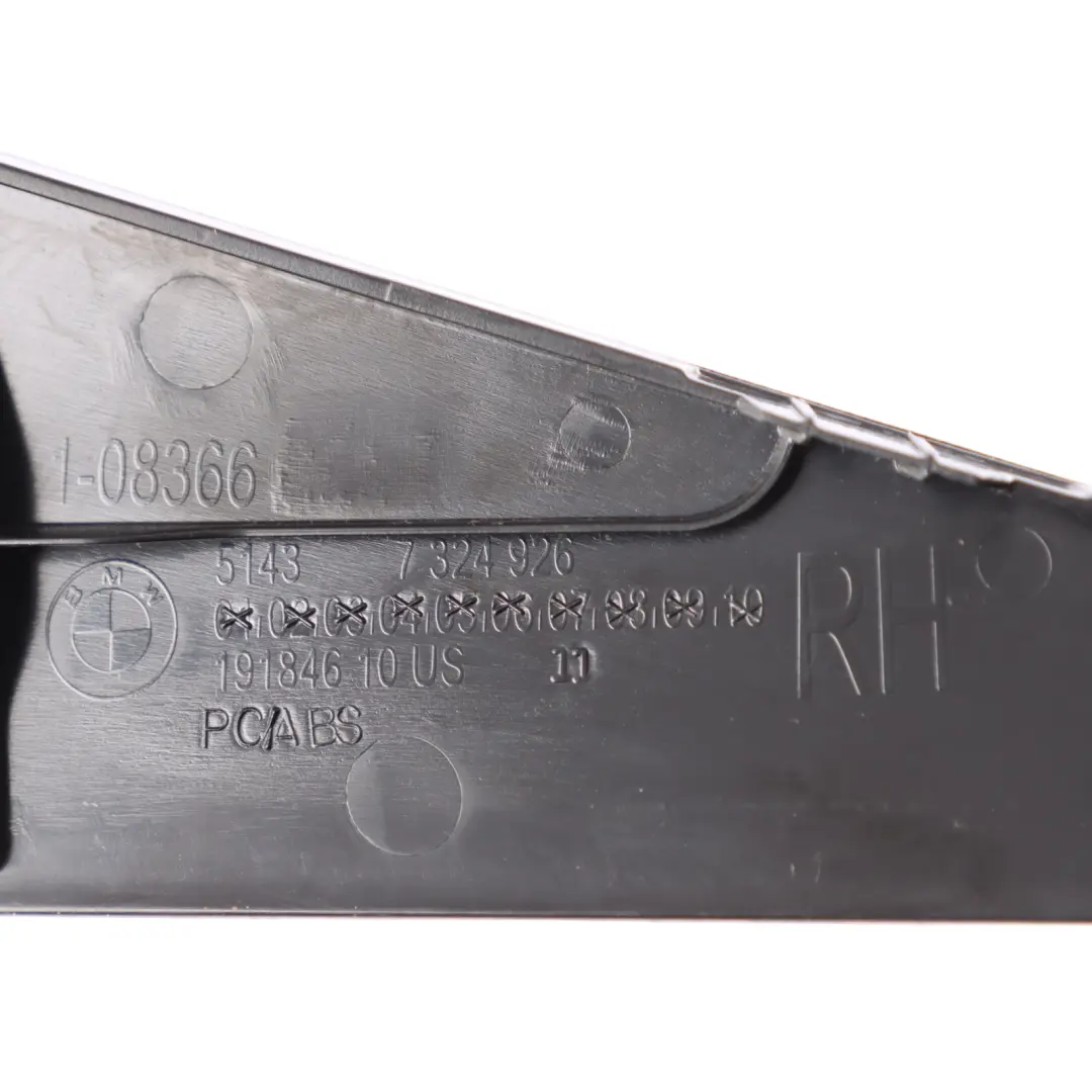 BMW X6 F16 F86 Rear Tailgate Trunk D-Pillar Trim Cover Right O/S - SKU 8058602 - Part number 7324926