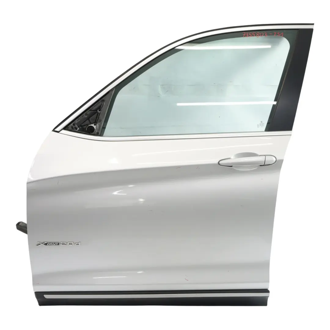 BMW X3 F25 Door Front Left N/S Titansilber Titan Silver Metallic - 354 - SKU 7355803-TS1 - Part number 7355803