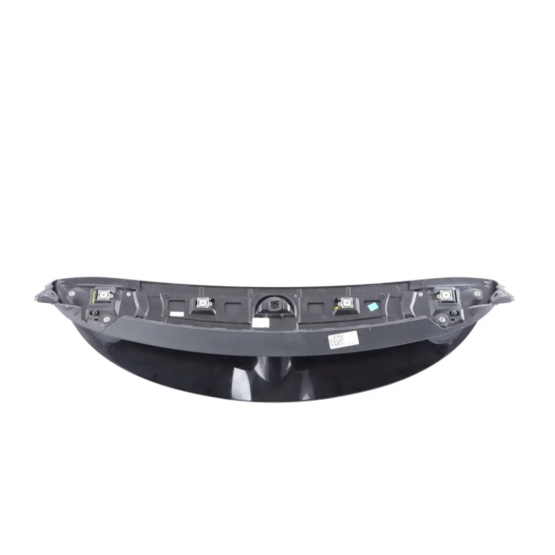 Spoiler John Cooper Works Trunk Lid Trim Spoiler Black to Mini F56 Rear with Part number 7375850 Mini F56 Rear Spoiler John Cooper Works Trunk Lid Trim Spoiler Black - SKU 7375850-BLK - Part number 7375850