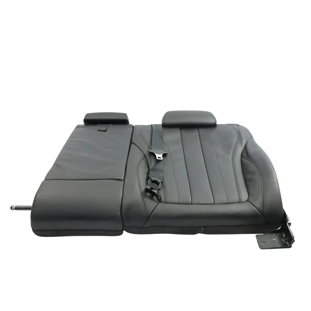 BMW X6 F16 Rear Seat Backrest Cover Leather Dakota Black Left N/S - SKU 7378989 - Part number 7378989